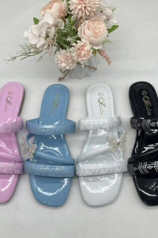 Classic Ladies Flat/Open Shoes-Multiple Colors