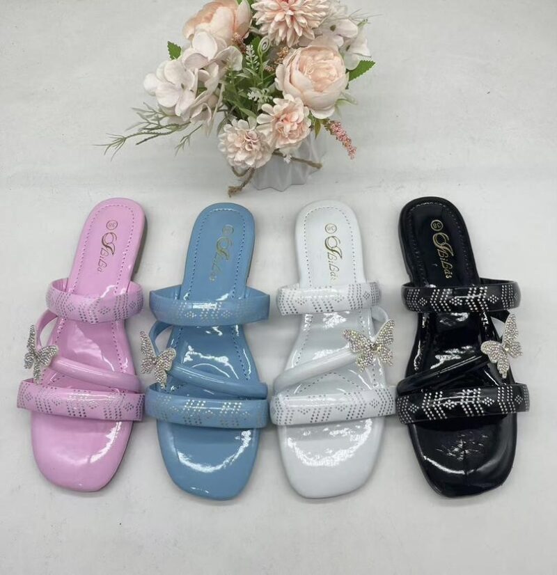 Classic Ladies Flat/Open Shoes-Multiple Colors
