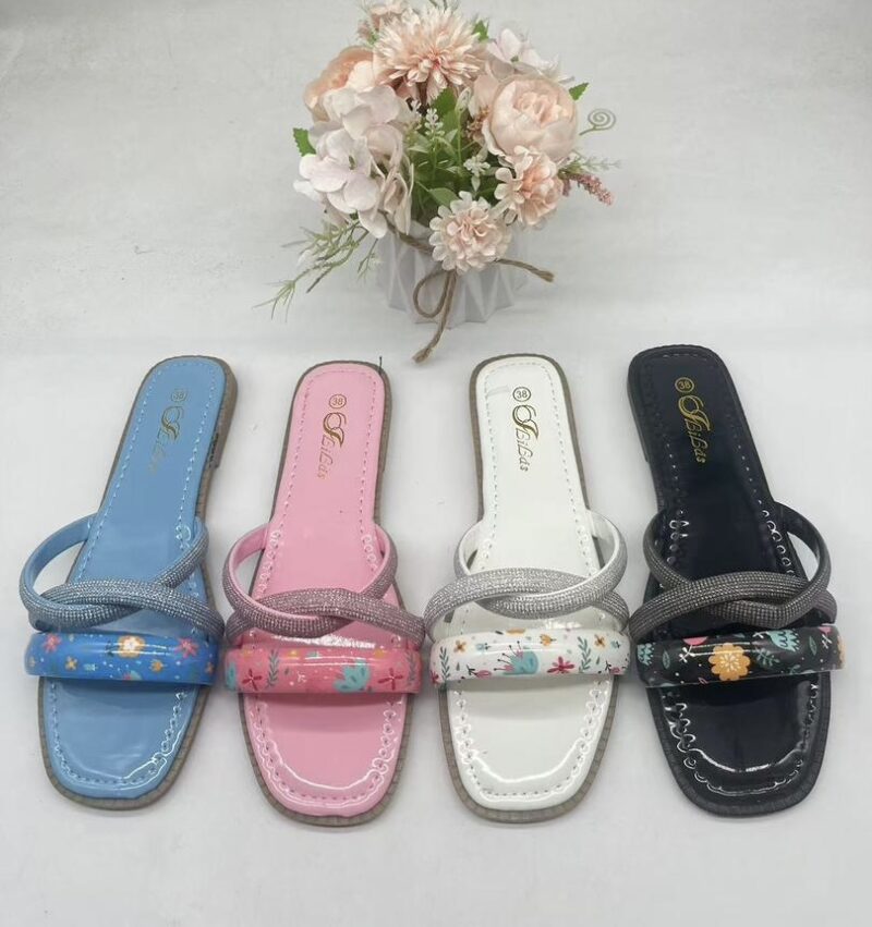 Classic Ladies Flat/Open Shoes-Multiple Colors