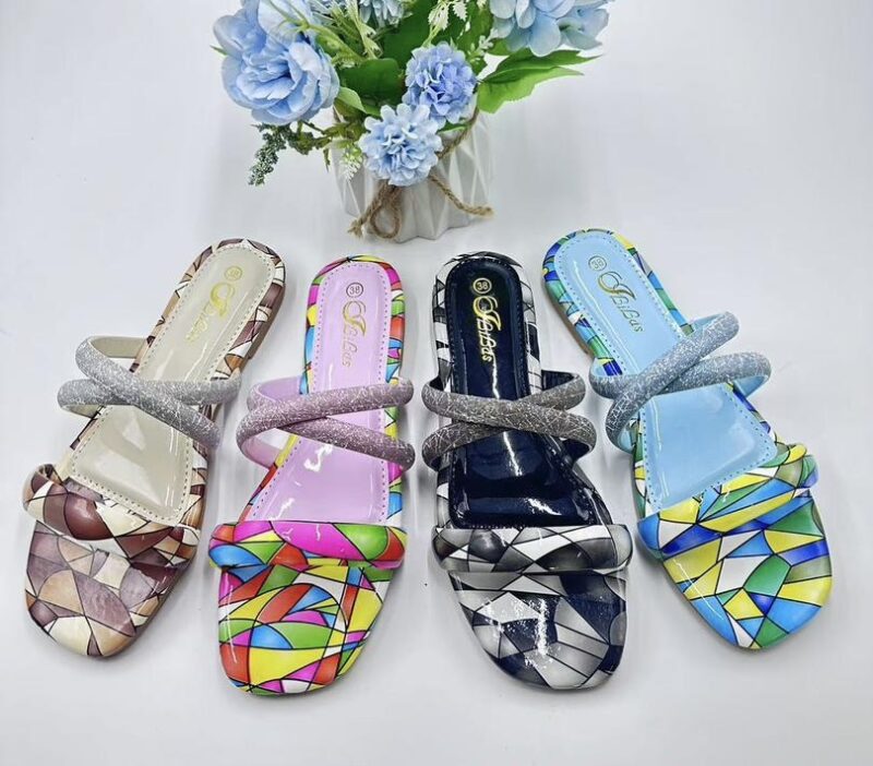 Classic Ladies Flat/Open Shoes-Multiple Colors