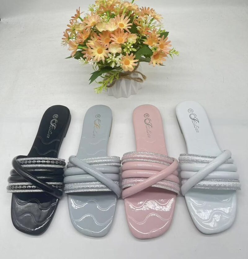 Classic Ladies Flat/Open Shoes-Multiple Colors