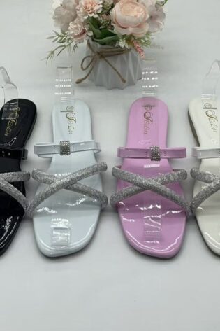 Classic Ladies Flat/Open Shoes-Multiple Colors