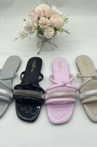 Classic Ladies Flat/Open Shoes-Multiple Colors
