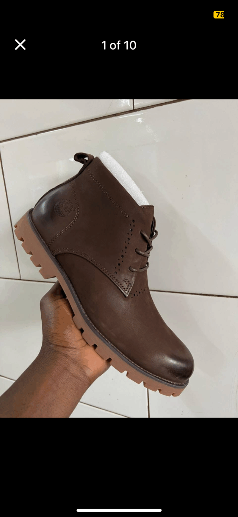 Men’s Design Lace Boots - Image 3