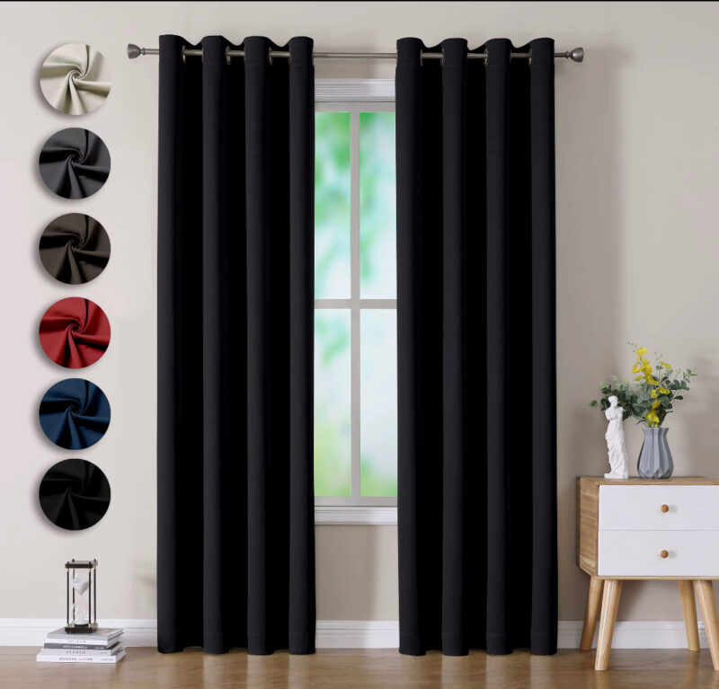 3PCS High Quality Curtains