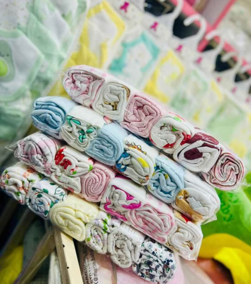 Felicia 6PCs Receiving Sheets-Multi-Color - Image 3