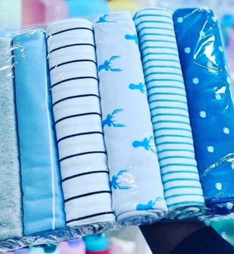 Felicia 6PCs Receiving Sheets-Multi-Color - Image 4