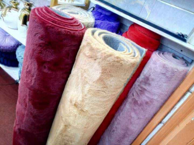 Luxurious Rabbit Fur Carpets