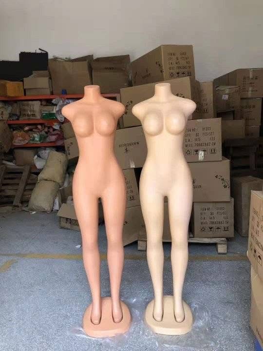 Shiny Gold Full-Body Mannequin Female With Stand - Image 5