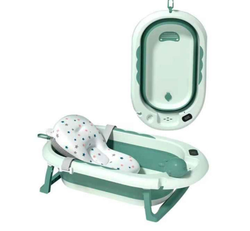 Baby Foldable Bathtubs With Bather - Image 2