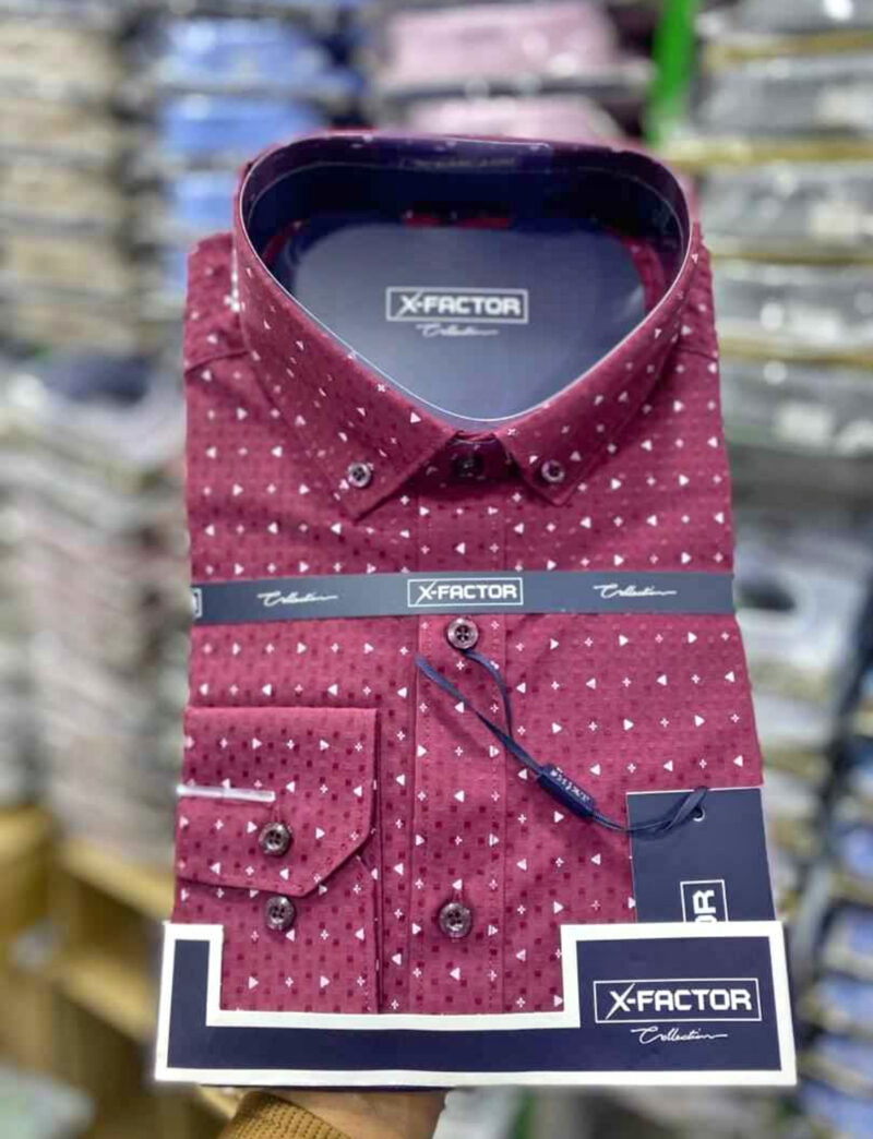 Monza Italy Men’s Cotton Long Sleeve Shirts - Image 4