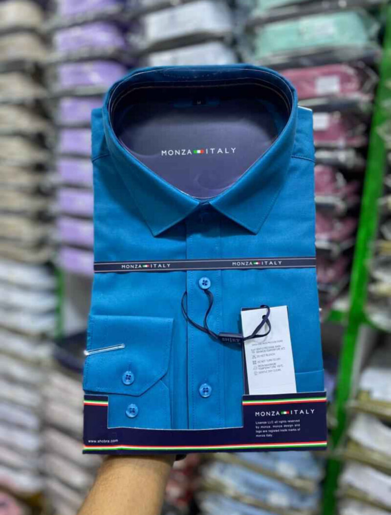 Monza Italy Men’s Cotton Long Sleeve Shirts