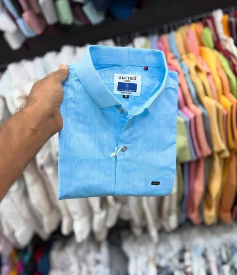 High Quality Men’s Short Sleeve Shirts 100% Cotton - Image 2