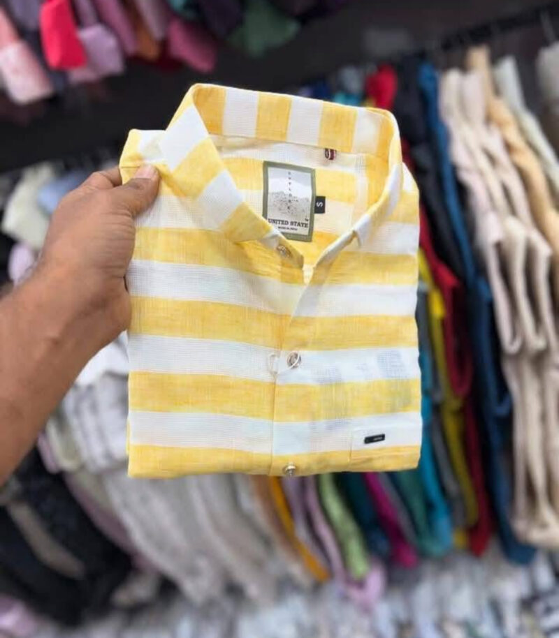 High Quality Men’s Short Sleeve Shirts 100% Cotton - Image 9