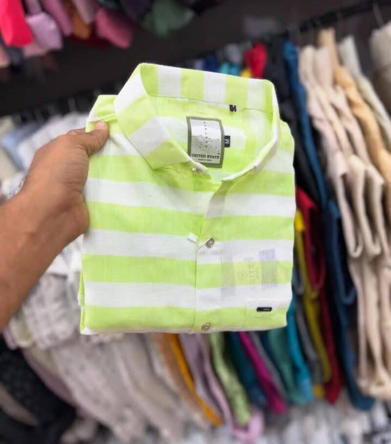 High Quality Men’s Short Sleeve Shirts 100% Cotton - Image 4