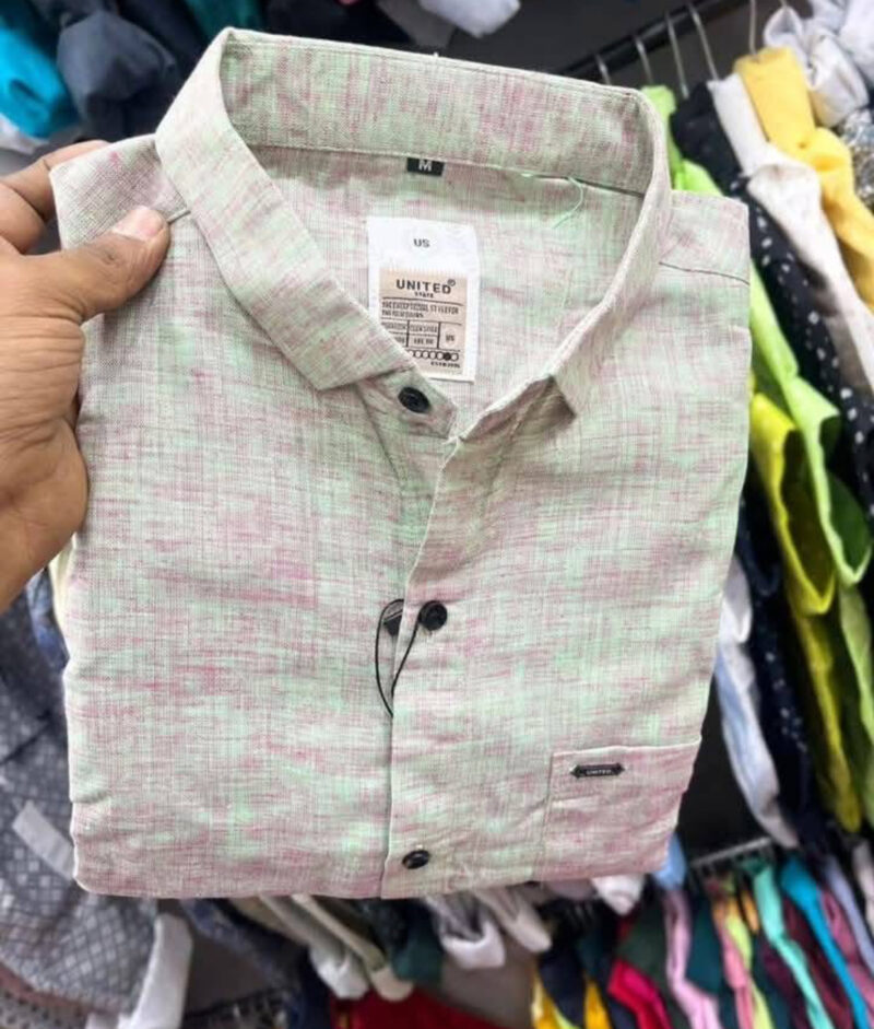 High Quality Men’s Short Sleeve Shirts 100% Cotton - Image 5