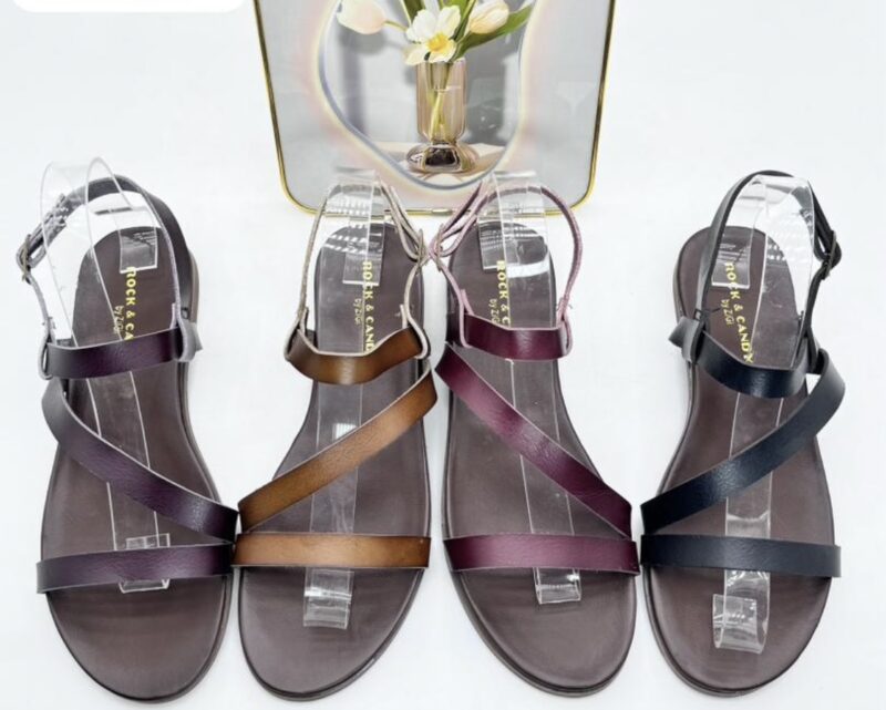 Classic Ladies Flat/Open Shoes -Multiple Colors