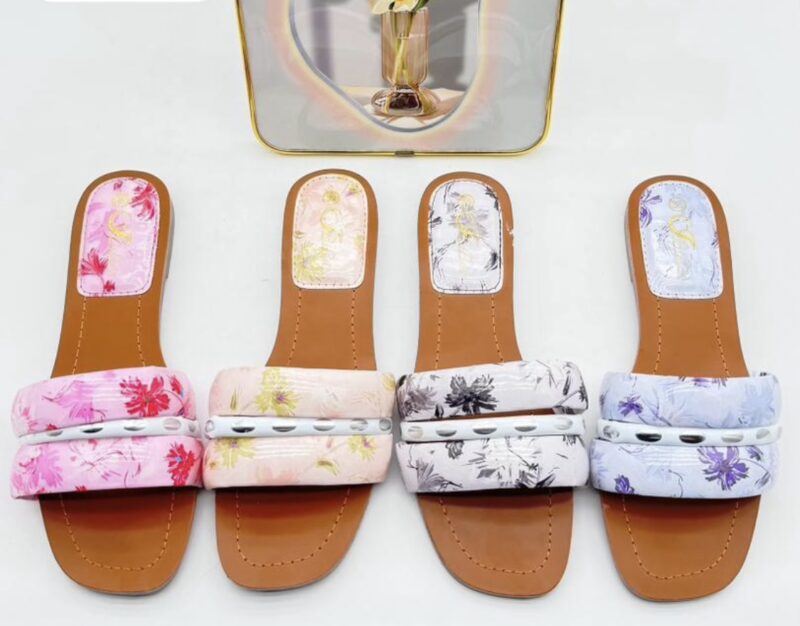 Ladies Open-Flat Shoes-Multiple Colors