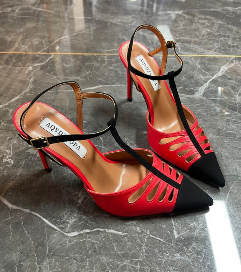 Ladies Pointed Thin High Heels - Image 3