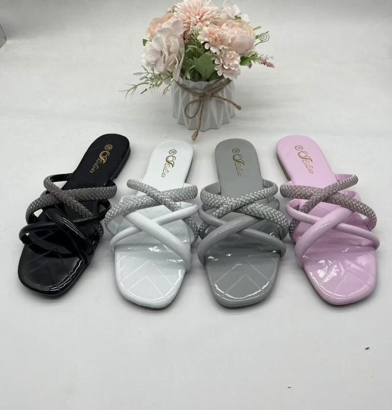 Classic Ladies Flat/Open Shoes-Multiple Colors