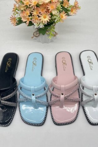 Classic Ladies Flat/Open Shoes-Multiple Colors