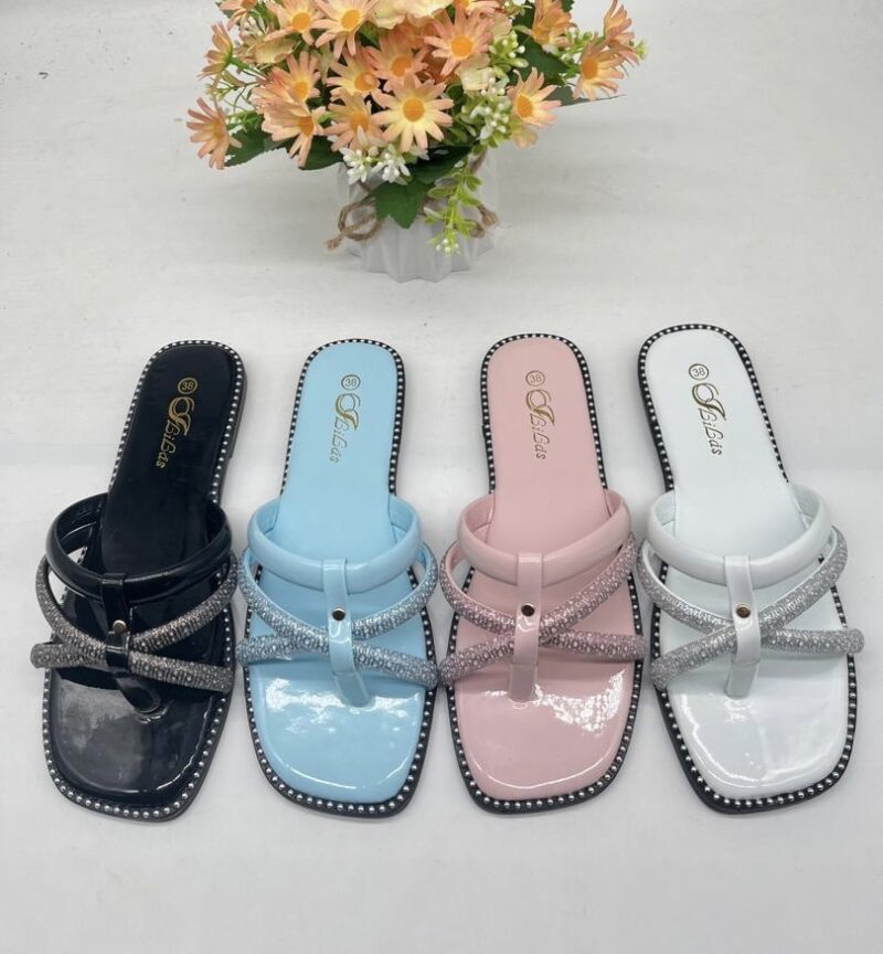 Classic Ladies Flat/Open Shoes-Multiple Colors
