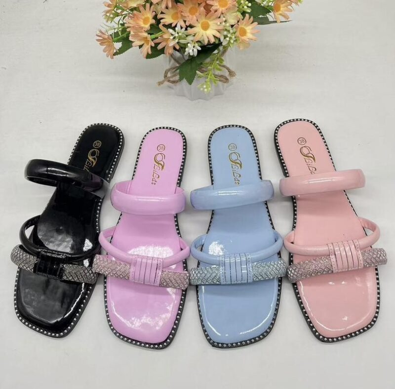 Classic Ladies Flat/Open Shoes-Multiple Colors