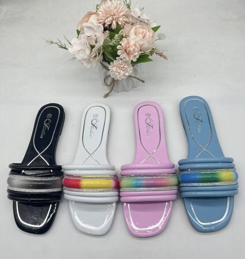 Classic Ladies Flat/Open Shoes-Multiple Colors