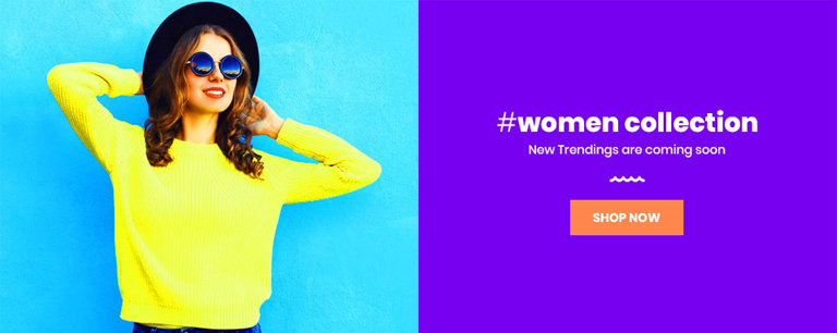 women collection banner