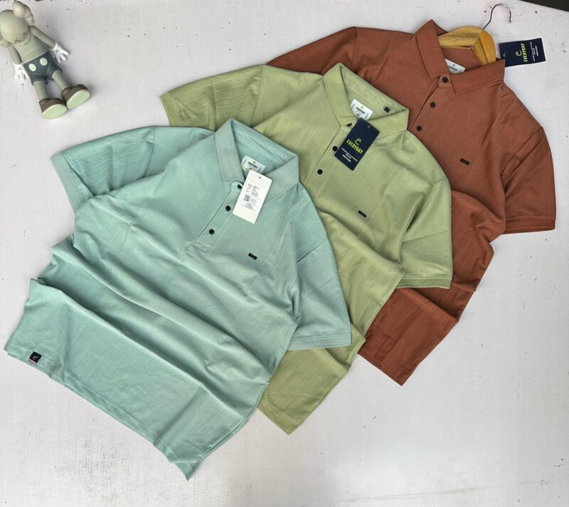 High Quality Original Men’s Cotton Slim Fit Polo Short Sleeve T-Shirts - Image 2