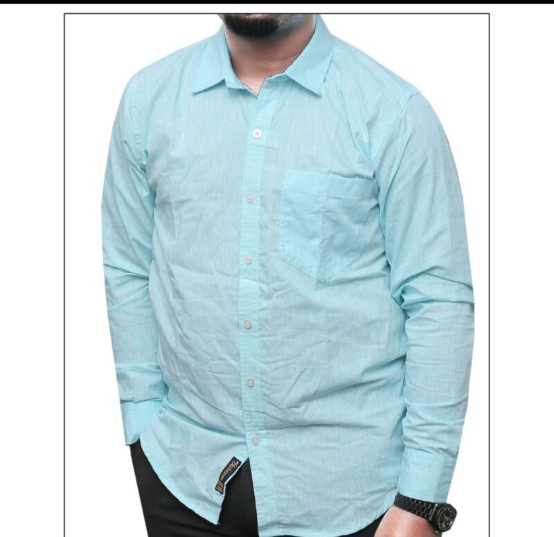 Men’s High Quality Cotton Office Shirts Long-Sleeved - Image 8