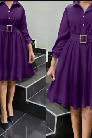 Fashionable Elegant Ladies Office Party Dress