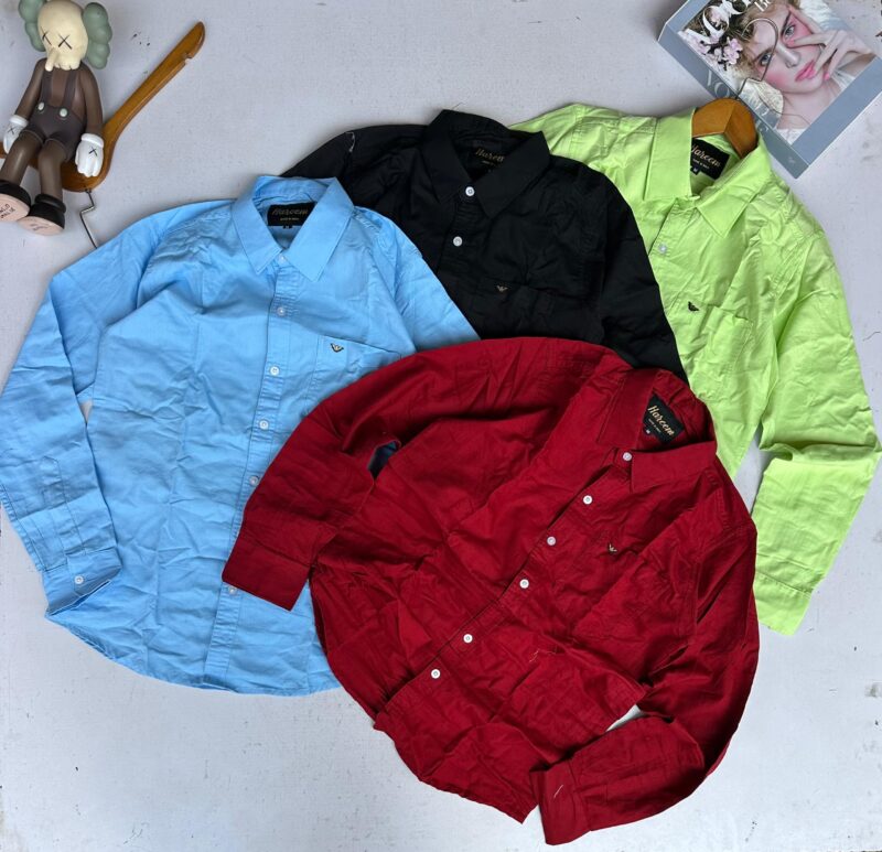 Men’s High Quality Cotton Office Shirts Long-Sleeved - Image 4