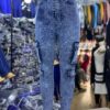 Ladies High Waist Stretch Jeans/ Ladies Skinny Denim Cotton Stretch Jeans/ Ladies Fashionable Trendy Jeans
