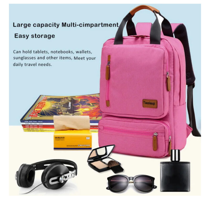 Business Casual Anti-Theft Waterproof Unisex Travel Backpack - Image 8