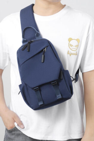 Men’s Shoulder Crossbody Waist Chest Gym Waterproof Bags