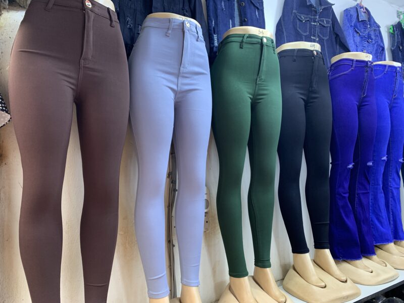 Ladies Stretch Body Shapers High Waist Jeans - Image 6