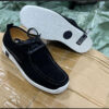 Men’s Lace Up Loafers Shoes-Black