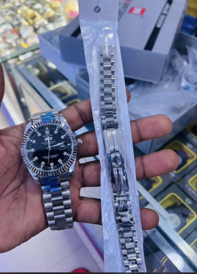 Rolex Watch-Black - Image 3