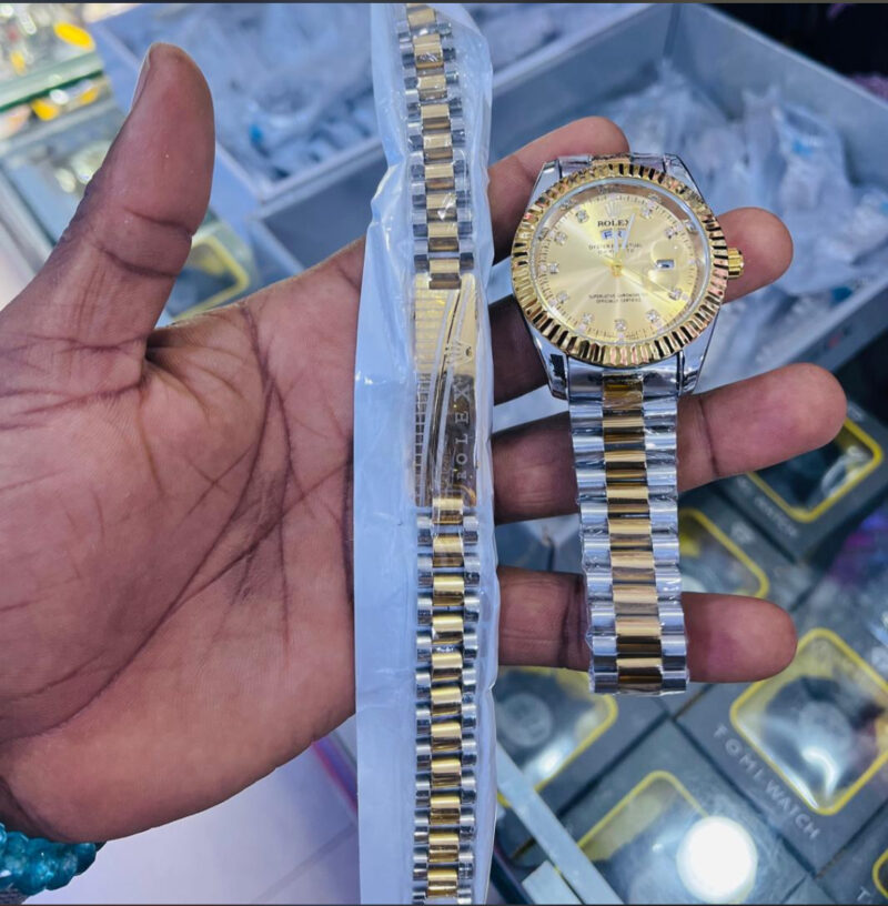 Rolex Watch-Gold - Image 4