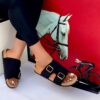 Original Unisex Double Buckle Sandals /Slippers/Open Toe Shoes