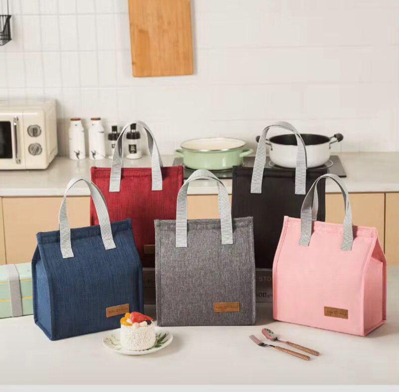 Waterproof Small Portable Meal Bag/ Aluminum Foil Thickened Lunch Bag
