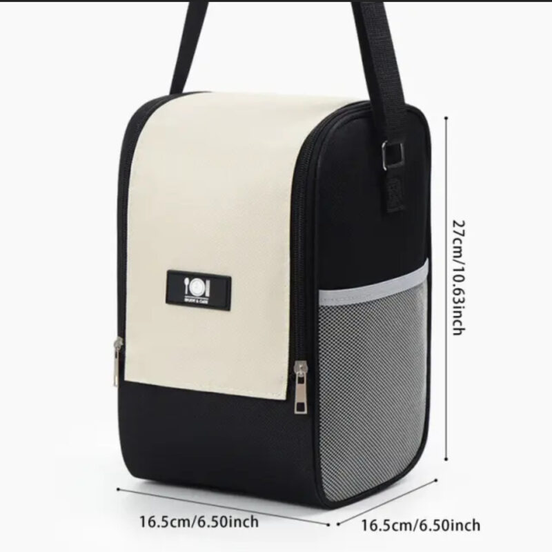 Insulated Lunch Bag Bento Lunch Box Women/Men Office Travel Work Picnic Beach Small Reusable Portable Leakproof Food Container - Image 6