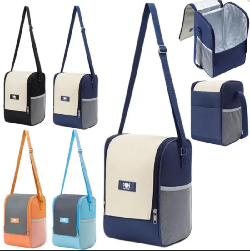 Insulated Lunch Bag Bento Lunch Box Women/Men Office Travel Work Picnic Beach Small Reusable Portable Leakproof Food Container - Image 8