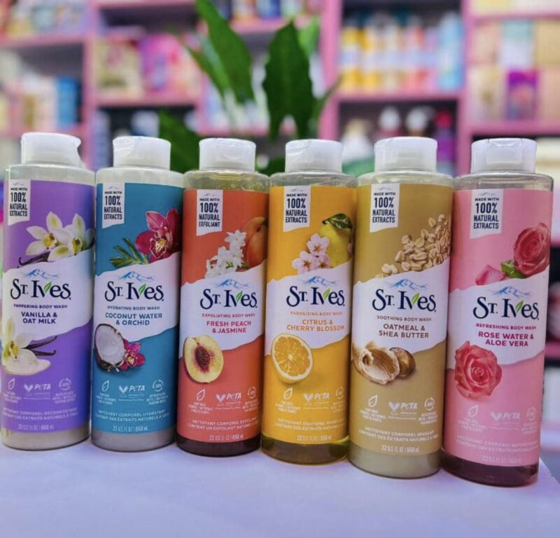 Bath Supplies Moisturizing Skin St Ives Refreshing Body Wash 16 oz