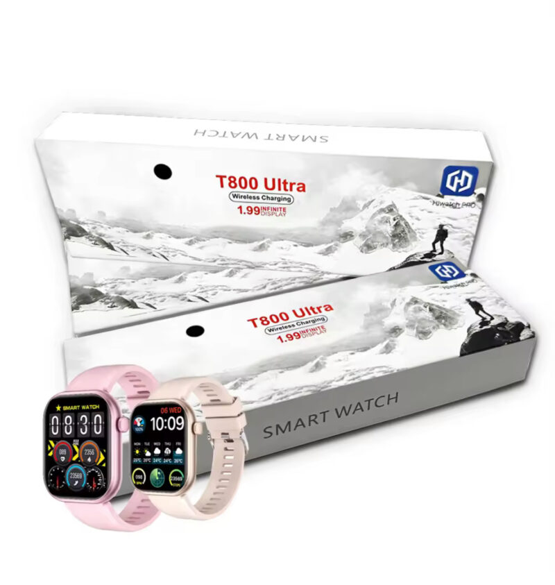 T800 Ultra Smart Watch 8 Unisex Smart Watch Bluetooth Call Waterproof Watch 8 Wireless Charging - Image 2
