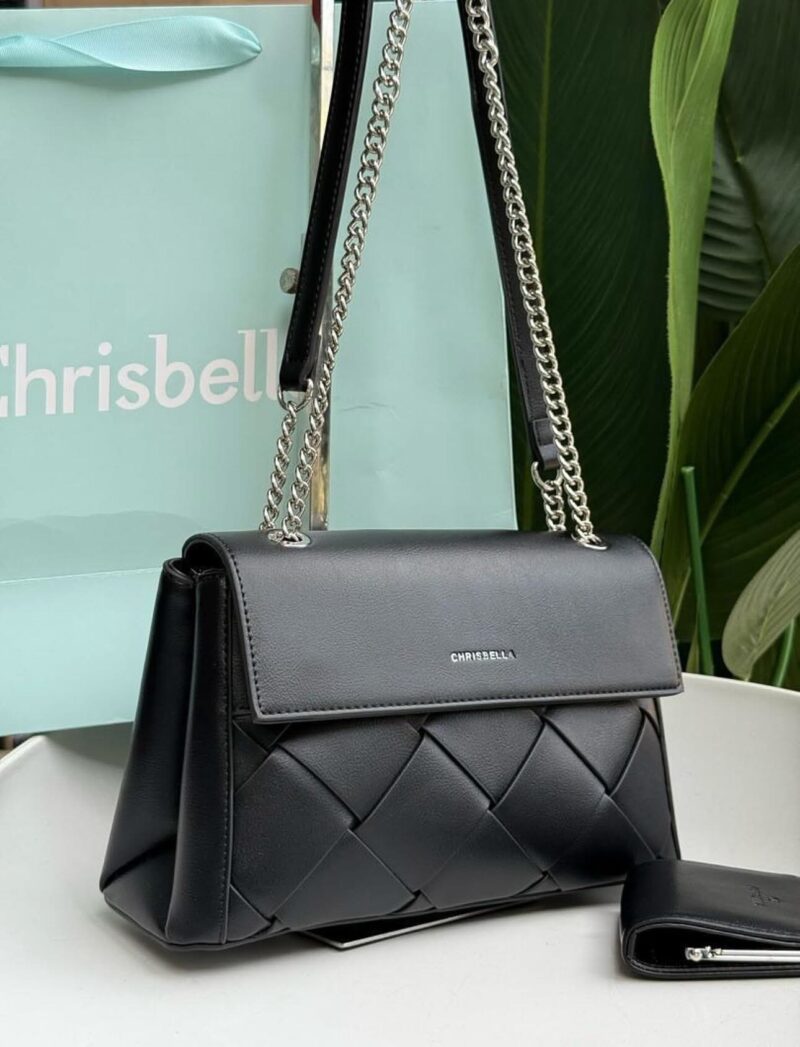 Chrisbella Women’s Classic Shoulder With Wallet