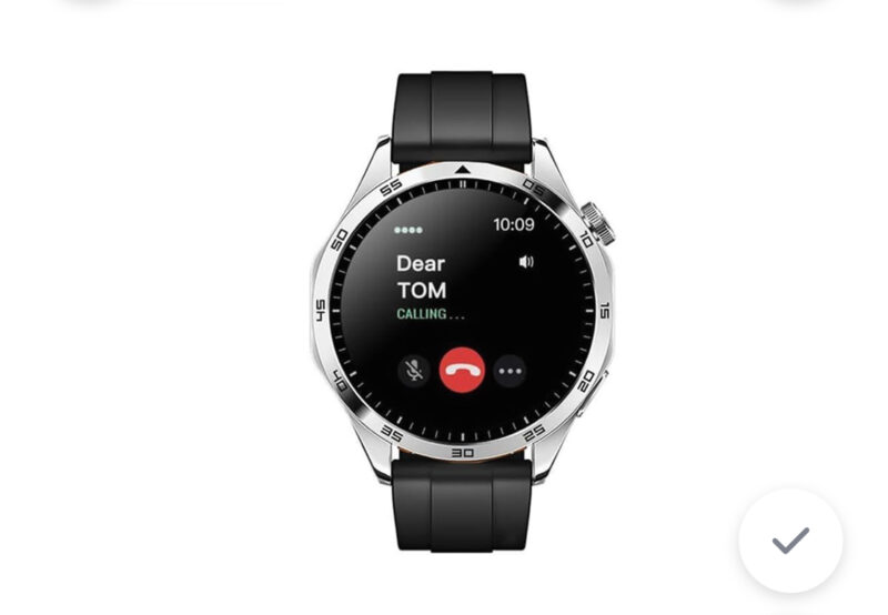 Haino Teko Germany GT4 RW-44 AMOLED Smart Watch With 3 Straps - Image 2