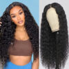 28-Inch Water Water Wave Lace Front Wigs Human 4x4 Lace Closure Wigs Human Hair Wigs