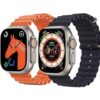 T900 Ultra Smart Watch 49mm Original Wireless Charging Smartwatch 2.02 Inch Screen Rotating Dual Buttons Smartwatch